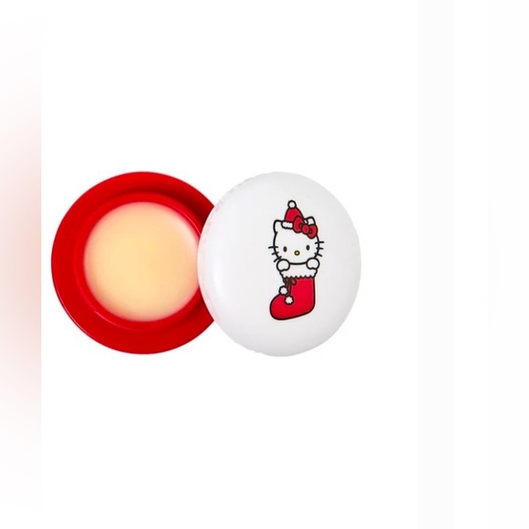 New Hello Kitty Macaron Lip Balm Duo Creme Shop Mixed Berry Icing on the Cake - Picture 5 of 16